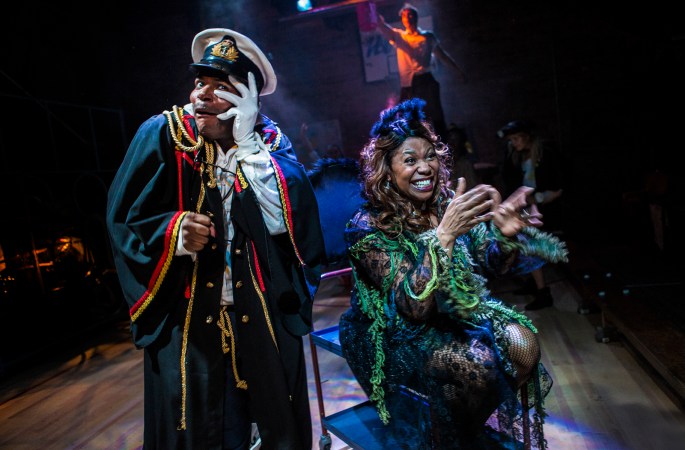Moby Dick The Musical - Union Theatre - Anton Stephans and Brenda Edwards - Photo by Pamela Raith.jpg